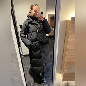 Zara Long Puffer Coat